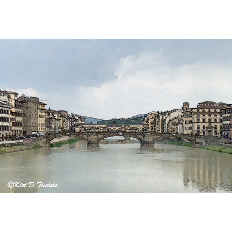 Florence Italy And The Arno River