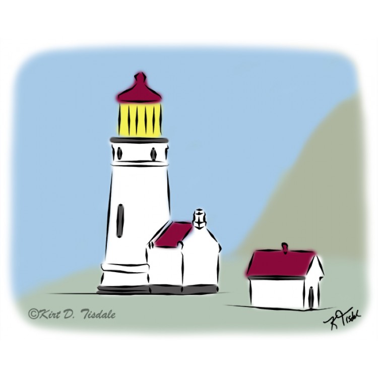 Heceda Head Lighthouse